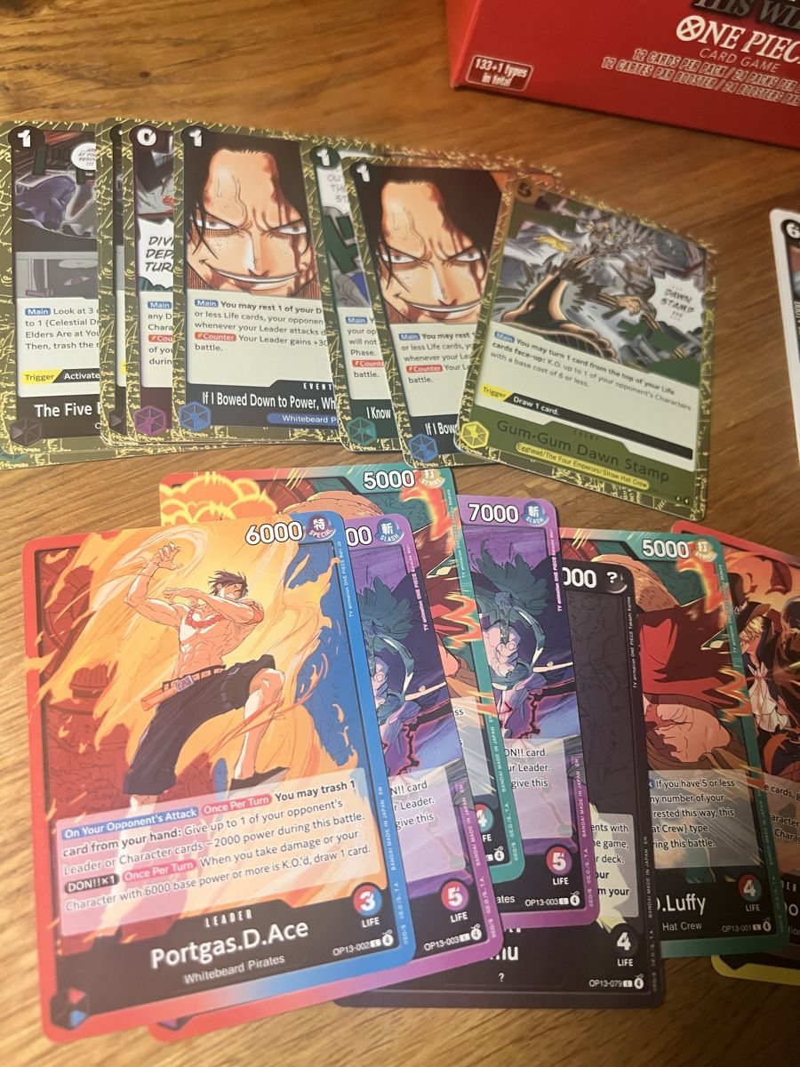 Sammelbilder & Trading cards: One Piece OP13  – Neu (gemäss Beschreibung) aus Goldach von Milosg3 1