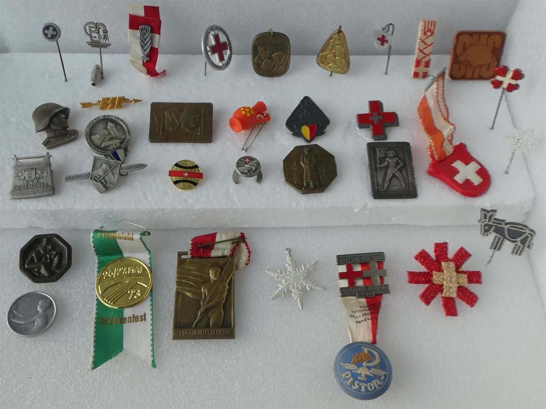 Placchette & Badge: Antike Abzeichen Anstecknadeln Armee – Usato da Frauenfeld venduto da Astra13