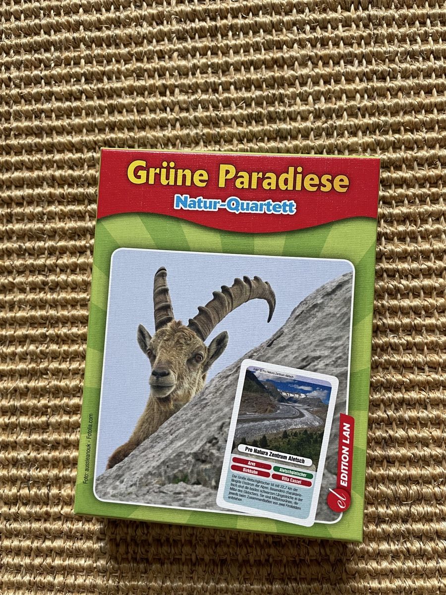 Giochi: Grüne Paradiese - Quartettspiel – Usato da Zürich venduto da EliseSchmitz