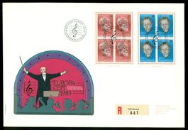 Grossbrief. Europamarken 1985, (1) ETS, R-Brief 441