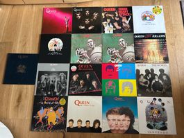 LP Vinyl Sammlung Queen 19 LPs, 17 Alben, teils SELTEN
