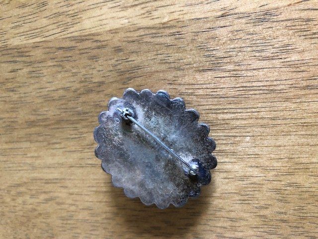 Broche En Argent - Bijou Vintage Ou Ancien - Occasion, Origine France