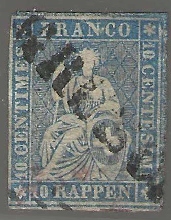Tous les timbres: Strubel 23G, Einzeiler Grüsch – D'occasion à Wildhaus par Brunphil