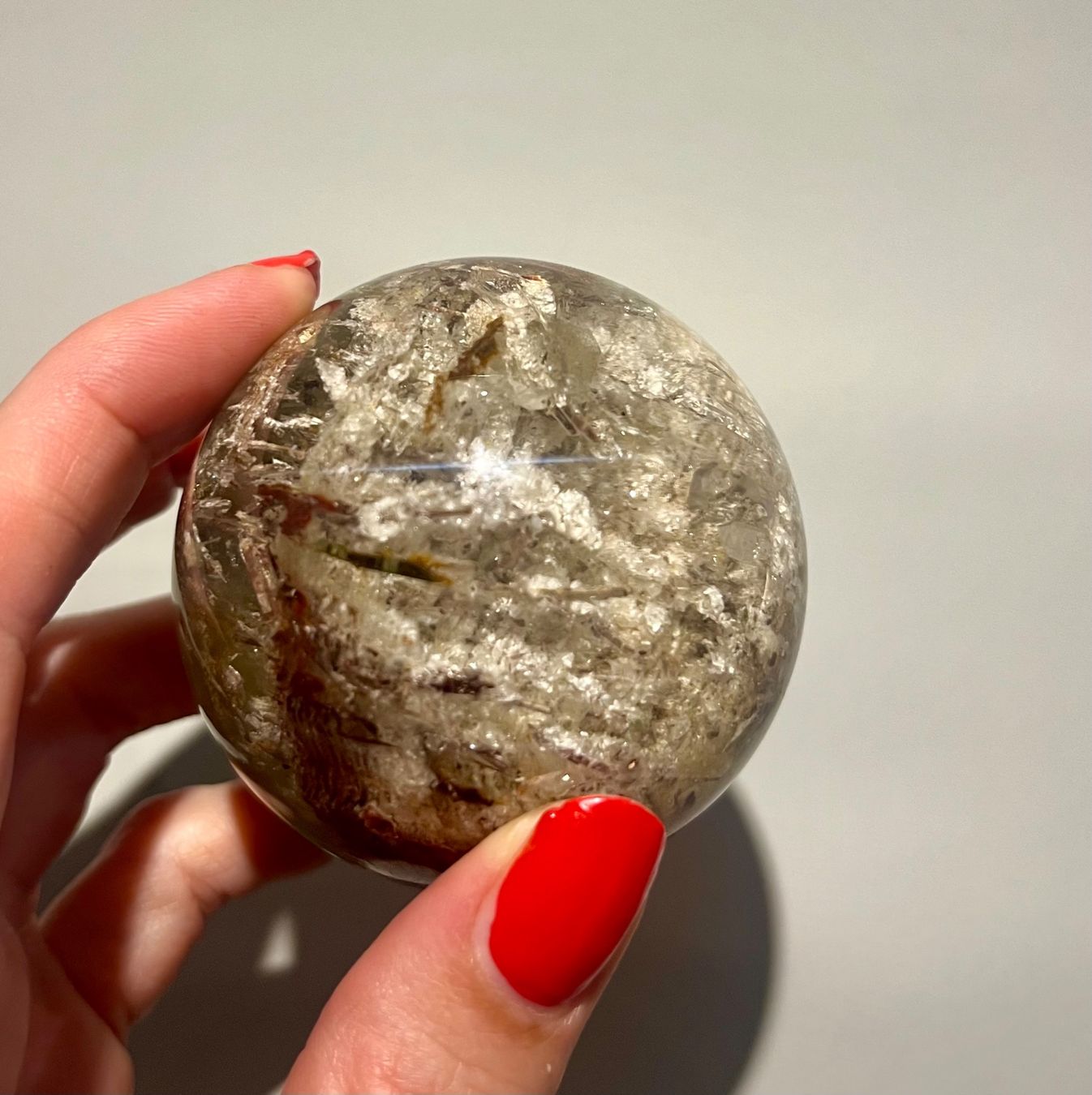 Edelsteine: Lodalith Ghost Sphere  Kristall Kugel -  6cm, 263g – Neu und originalverpackt aus Zürich von unique2010 8