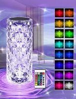 Zylinderlampe "Crystal"