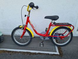 Kinderfahrrad Puky rot gelb 16 Zoll