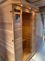 Infrarot Sauna Domo mit Pioneer Radio, 2 Plätze
