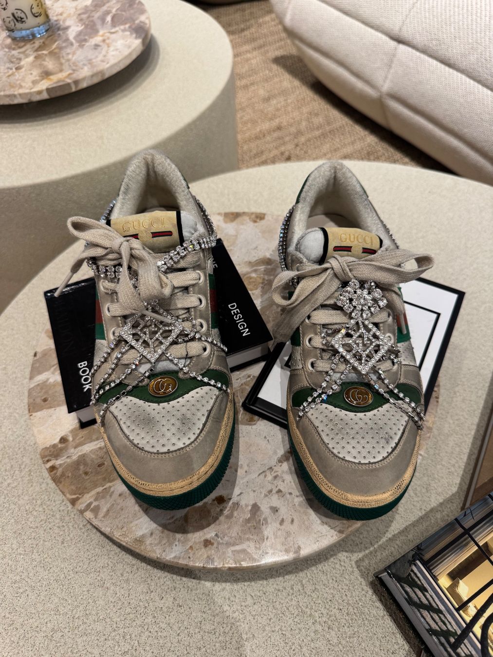 Gucci Damenschuhe: GUCCI SNEAKERS BLING – Gebraucht aus Schwyz von bofb
