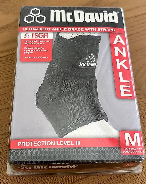 Protezioni & Imbottiture: McDavid 195R Ultralight Ankle Brace M – Usato da Chur venduto da chrischi15