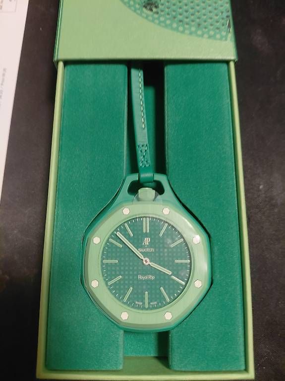Orologi: AP x Swatch Royal Pop Grüne Acht – Usato da Biel/Bienne venduto da dey_b9gk 1