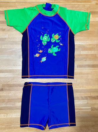 Badebekleidungs-Set unisex, Gr. 128, wahrscheinlich JAKO-O