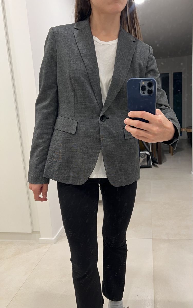 Zara Giacche: Zara blazer- S size - grey – Nuovo (secondo la descrizione) da Corsier GE venduto da Karol_save_planet 2