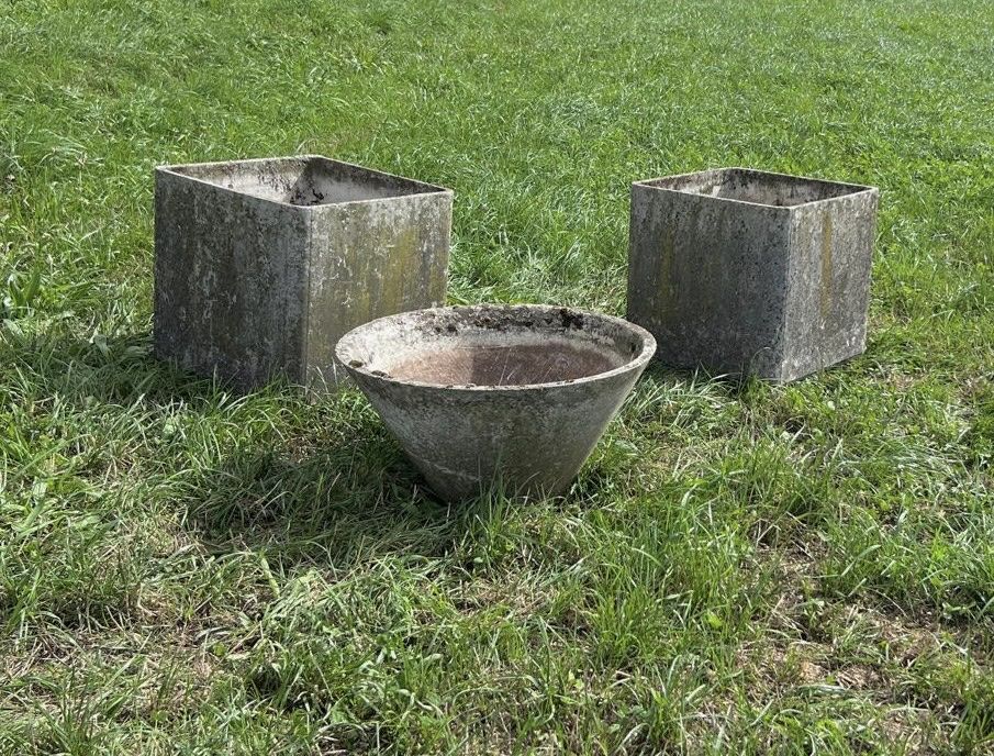 Blumentöpfe: Set: Pflanzengefässe von Willy Guhl – Gebraucht aus Burgdorf von swintila 3