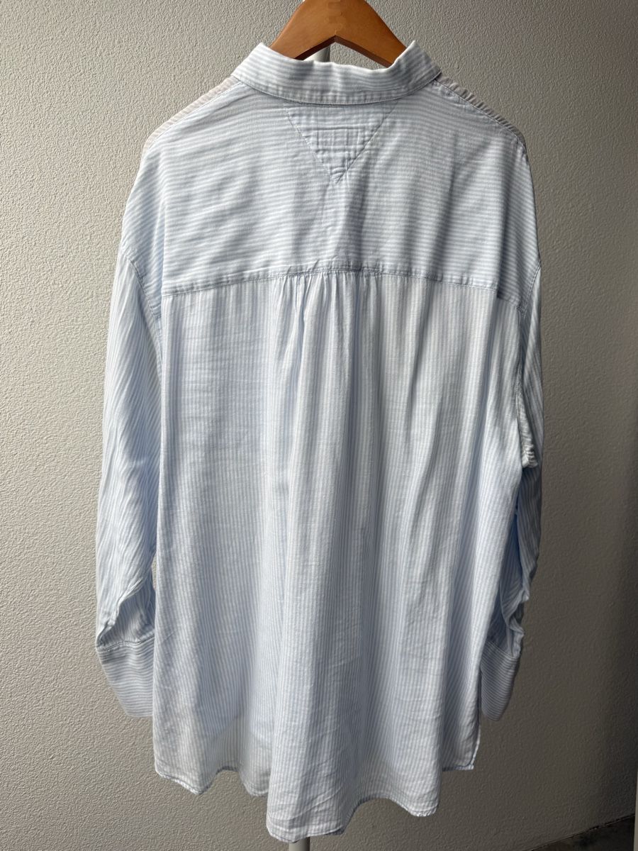 Tommy Hilfiger Camicette: TOMMY JEANS Hemdbluse Damen, Gr. XL – Usato da Islikon venduto da Julies_wardrobe 1