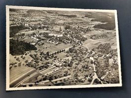 Photo Flugaufnahme Obfelden / Gelaufen 1965