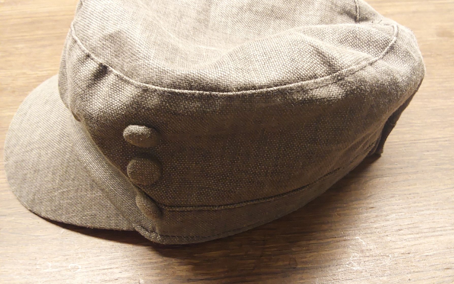 Hüte, Mützen & Caps: Cap Mütze mit Leinen grau David and young – Gebraucht aus Köniz von scopello12 1