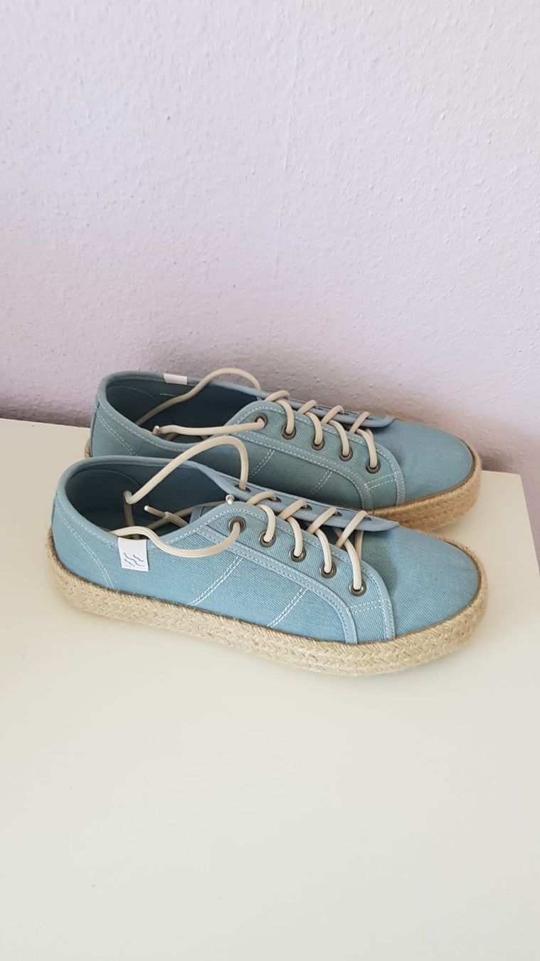 Damenschuhe: Baskets espadrilles bleu jeans pointure 40 – Neu und originalverpackt aus Versoix von aline_b 3