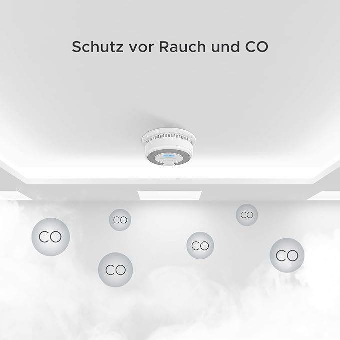 Misurare: 2 NEU - Rauch und CO Sensor – Nuovo e nell'imballaggio originale da Hüttikon venduto da abarb 5