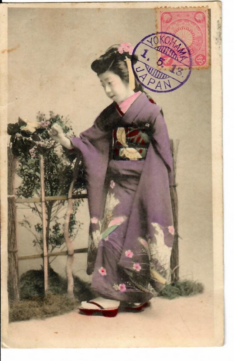 Cartoline postali: AK Yokohama 1913 – Usato da Hochdorf venduto da Ziegel-16