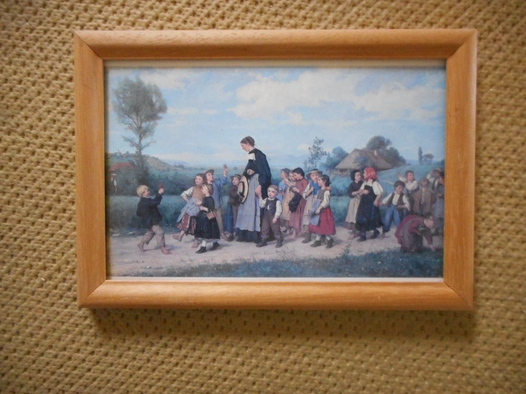 Foto & Immagini: kleines Bild Schulklasse/Spatziergang – Usato da Bretzwil venduto da gbfluck