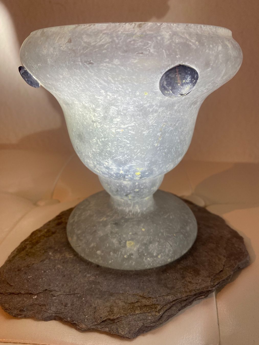 Murano Vasi & Recipienti: Murano Scavo Kratervase – Usato da Männedorf venduto da Maru83