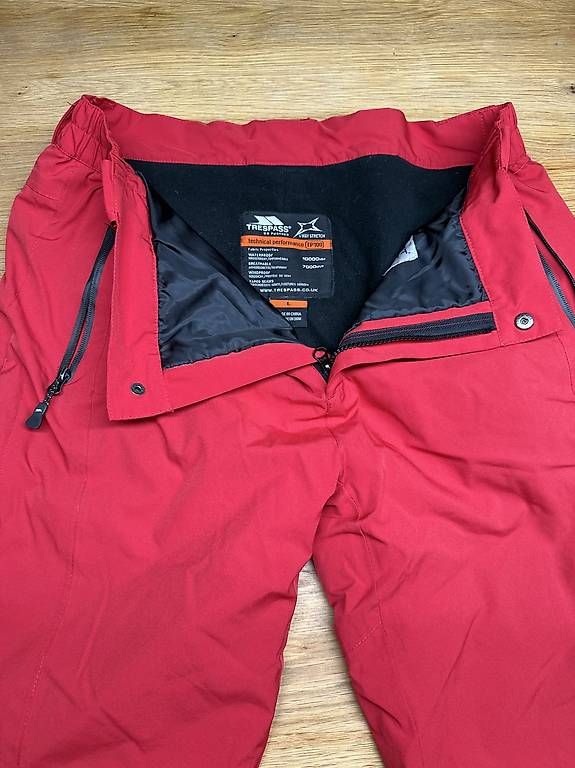 Pantaloni: Trespass Skihose, Rot, Grösse L – Usato da Möhlin venduto da svd_r8h5 3