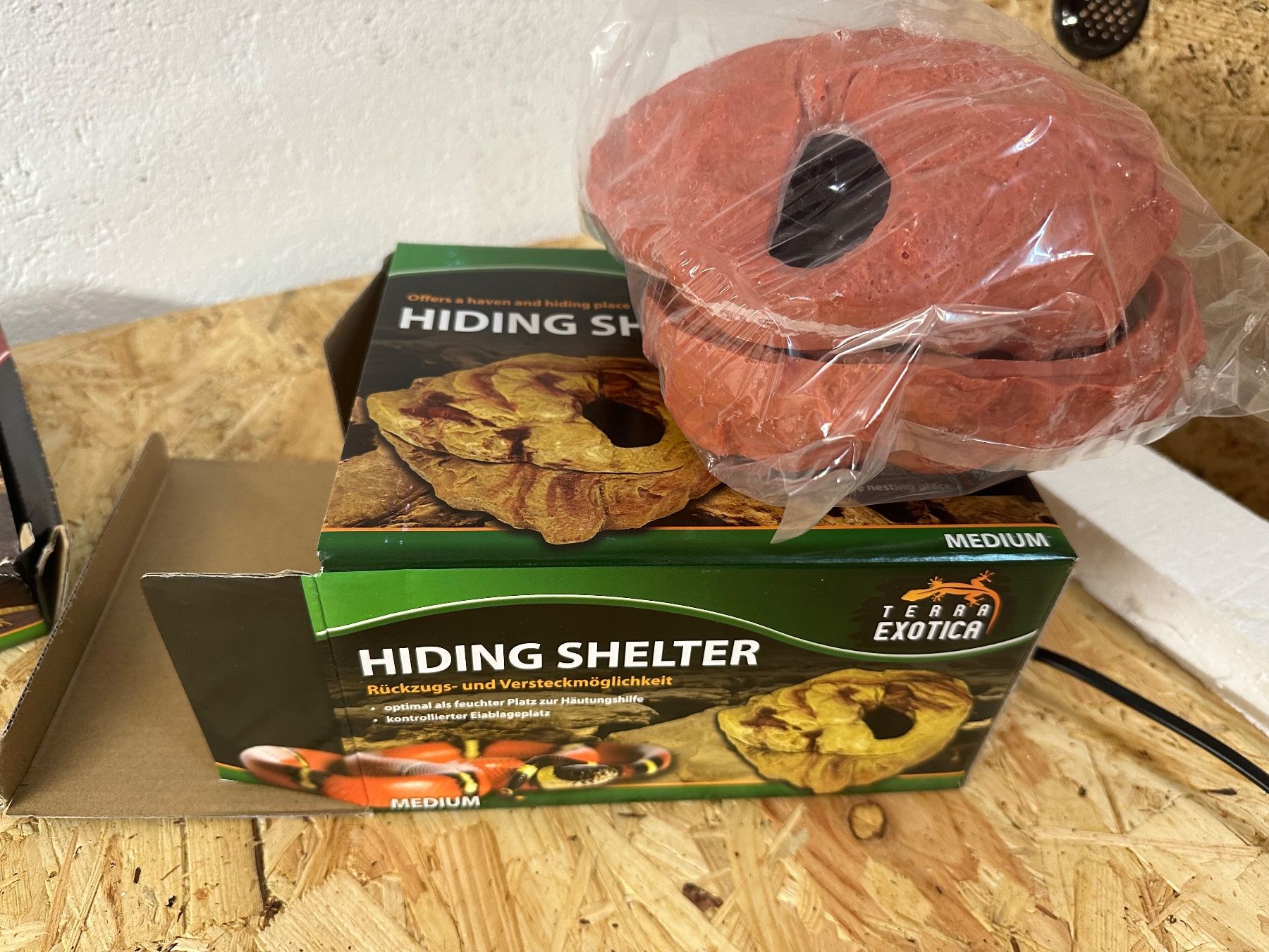 CD: Hiding Shelter medium - sandstone – Nuovo e nell'imballaggio originale da Arch venduto da terrarienbau