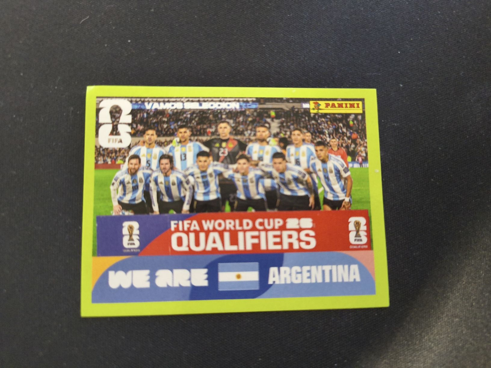 Panini Carte collezionabili: Argentinien Mannschaft Sticker WM 2026 – Nuovo (secondo la descrizione) da Zürich venduto da AfrobeatExpress