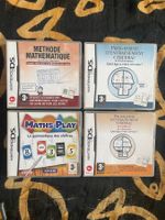 Lot 4 Jeux Nintendo Ds Cérébral et Maths