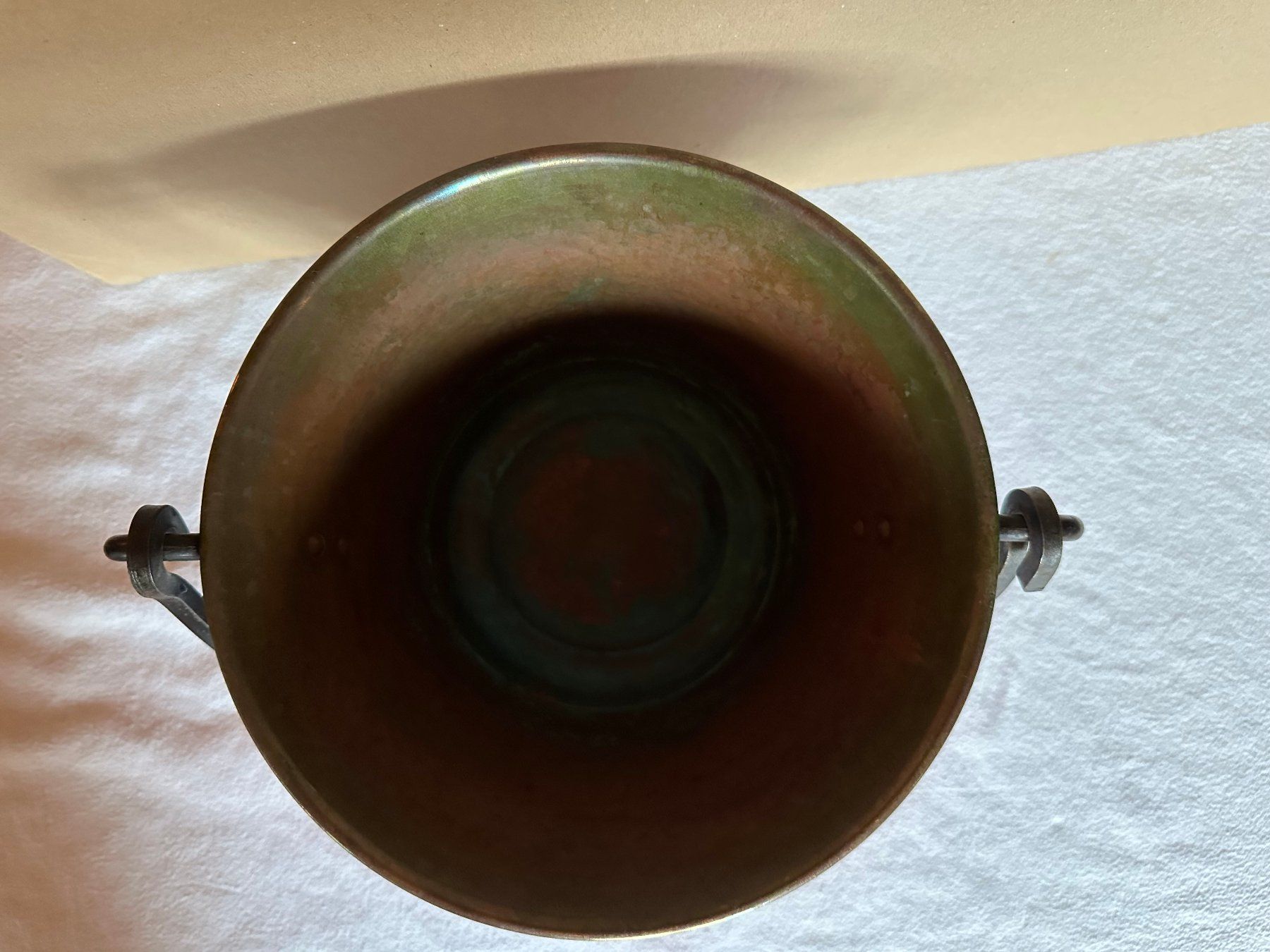 Vasi per fiori: Cache pot en cuivre Stockli – Usato da Ste-Croix venduto da BuffetSC 3