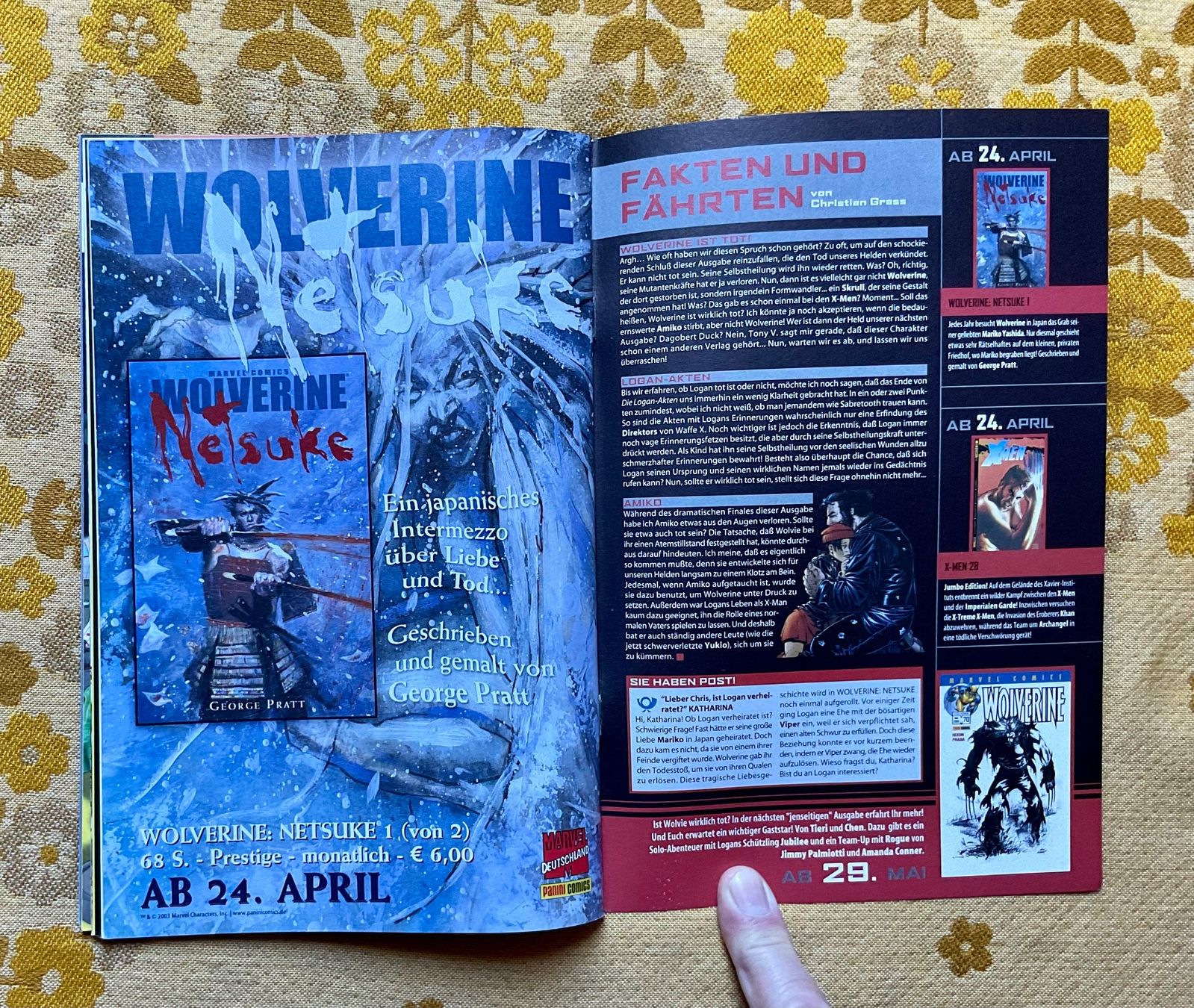 Fumetti: Wolverine Heft Nr 69 von 2003 – Nuovo (secondo la descrizione) da Endingen venduto da nathan05 7