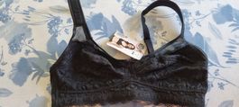 UP2 Fashion Damen BH Komfort-BH schwarz 80B neu