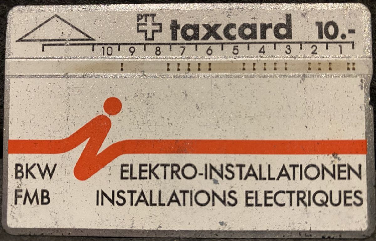Schede telefoniche: P-taxcard – Usato da Lausanne venduto da babacard10