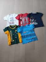 Kleiderpaket, 5 T-Shirts, Gr. 104-110