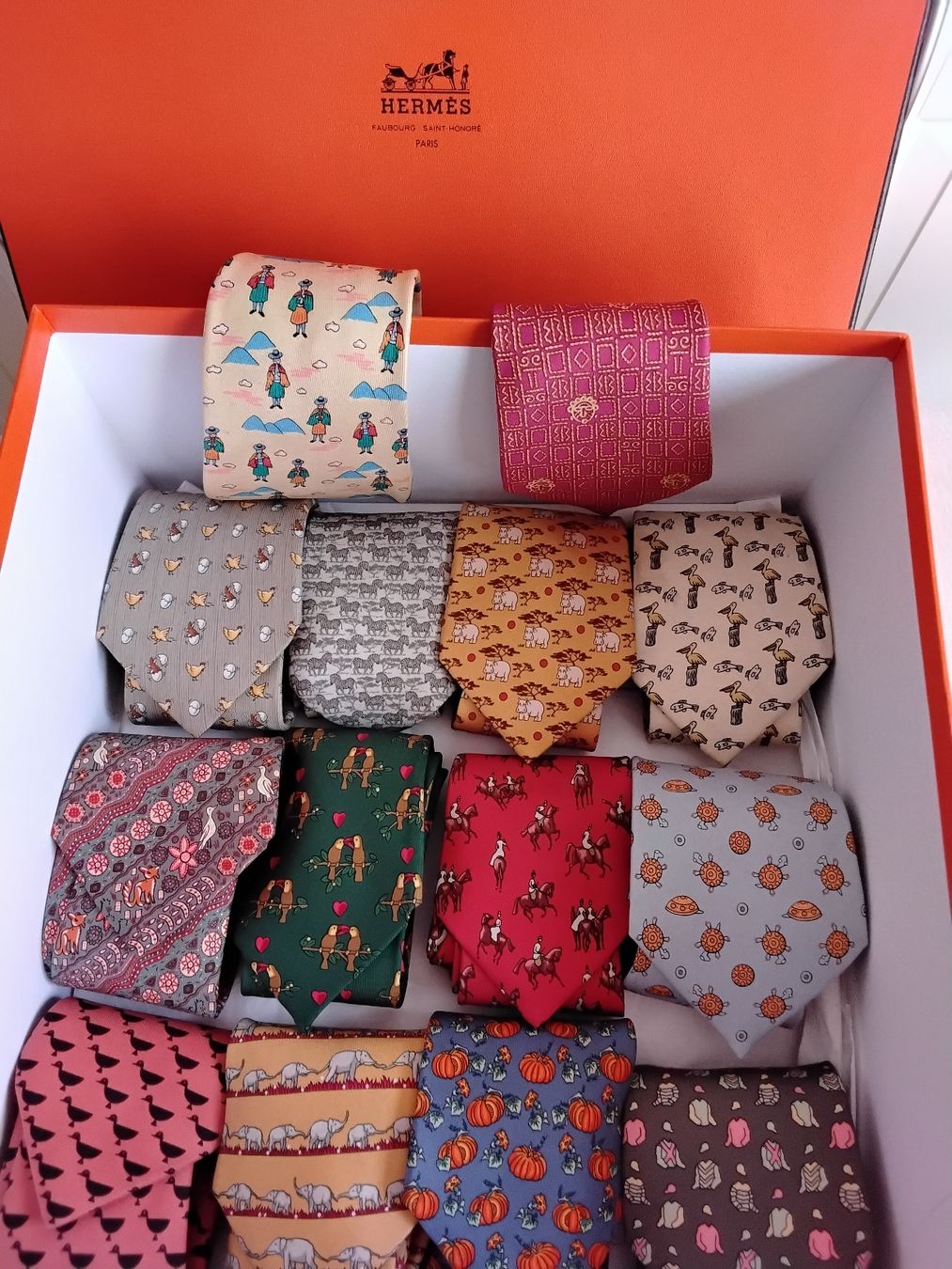 Hermès Krawatten: Kravatten – Gebraucht aus Fey von ladamedunil