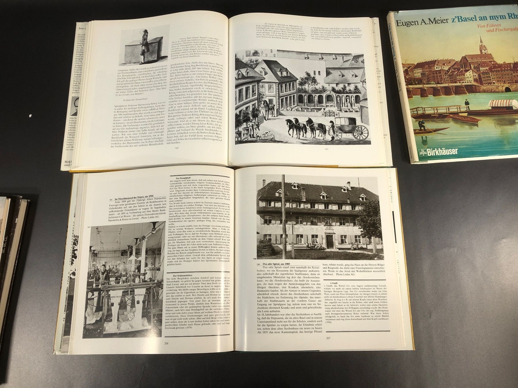 Bücher: ⭐ 5x tolle Basler Bücher Eugen A. Meier – Gebraucht aus Arisdorf von Liquidus 3