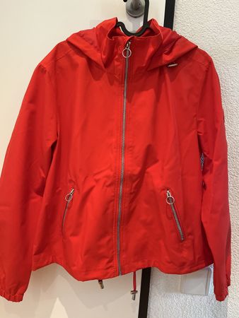 Rote Übergangsjacke Gr. S