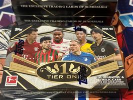 🏆⚽ 2021/22 Topps Tier One Bundesliga Hobby Box – Sealed