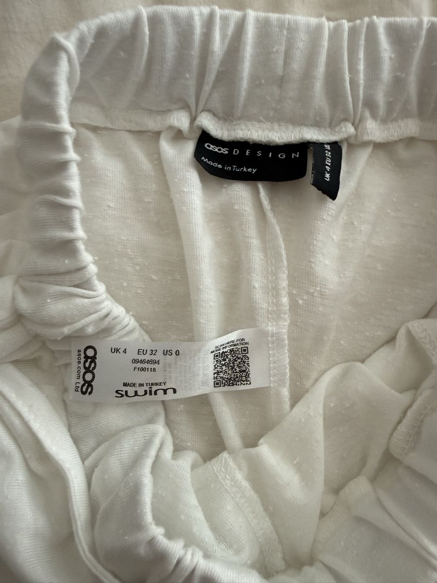 Asos Pantaloni: Strand Hose weiss luftig, Gr. XS – Usato da Stansstad venduto da InStyle8 3
