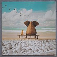 Tierbild 40 x 40 cm