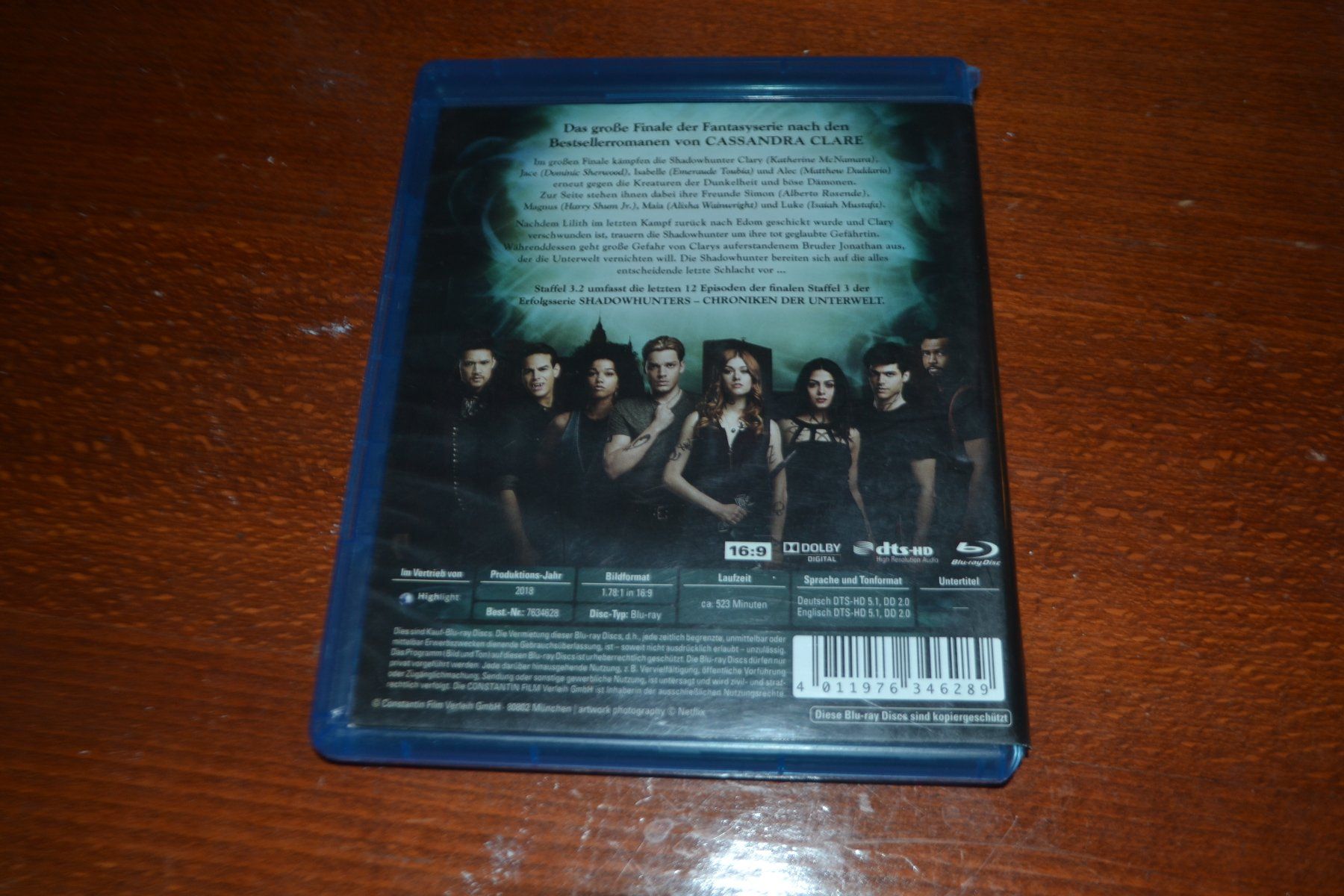 Tutti i DVDs: Shadowhunters Chroniken der Unterwelt 3.2  – Usato da Laupen ZH venduto da chefdom 1