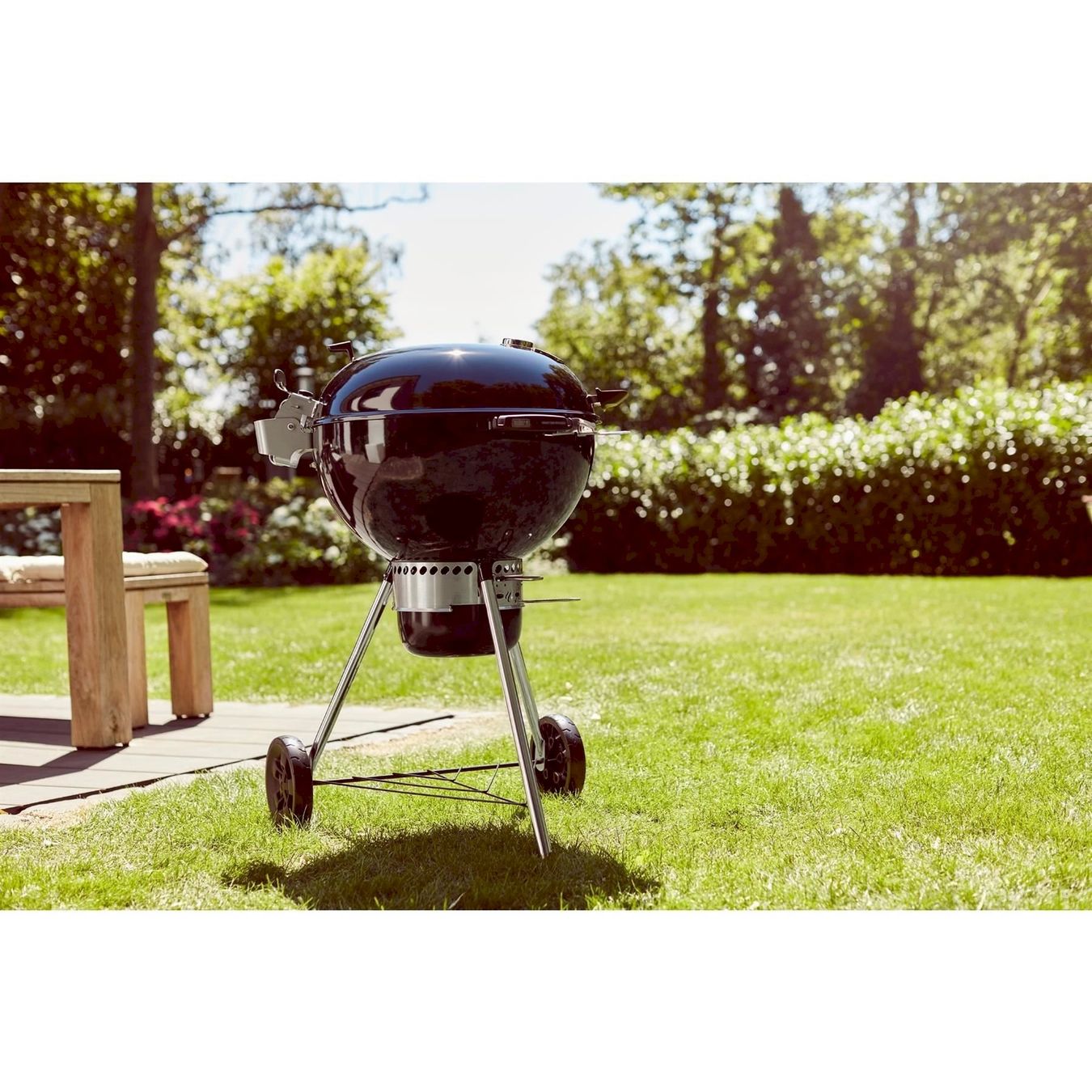 Griglie: Weber Holzkohlegrill Master Touch GBS – Nuovo e nell'imballaggio originale da Bottighofen venduto da zaap 5
