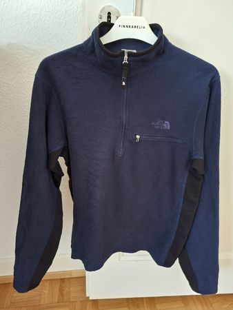 Polaire The North Face bleu marine M/M Polartec zippée 1/4