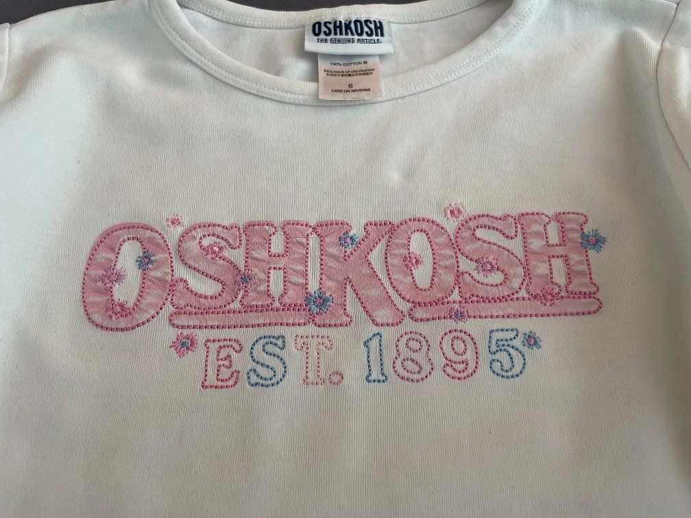 Oshkosh Camicette, T-shirt & Top: Cooles T-Shirt "Oshkosh", Gr. 6 J. – Usato da Horgen venduto da Feli39 2