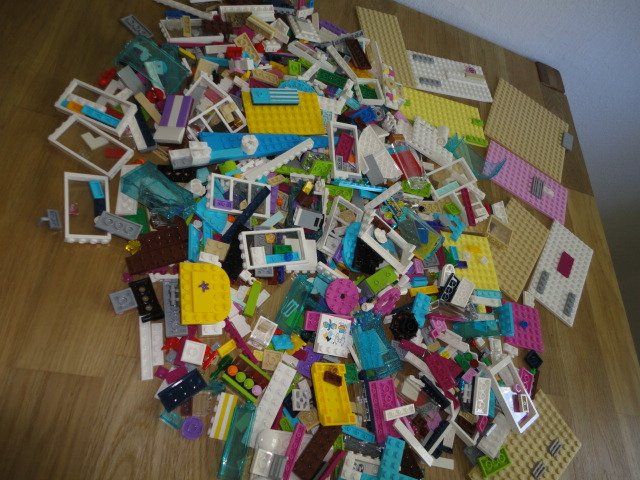 Lego Giocattoli: LEGO CA. 1,128 KILO PLATTEN-PLÄTTCHEN-TRANSPARENTE – Usato da Teufen AR venduto da Donschabl 4