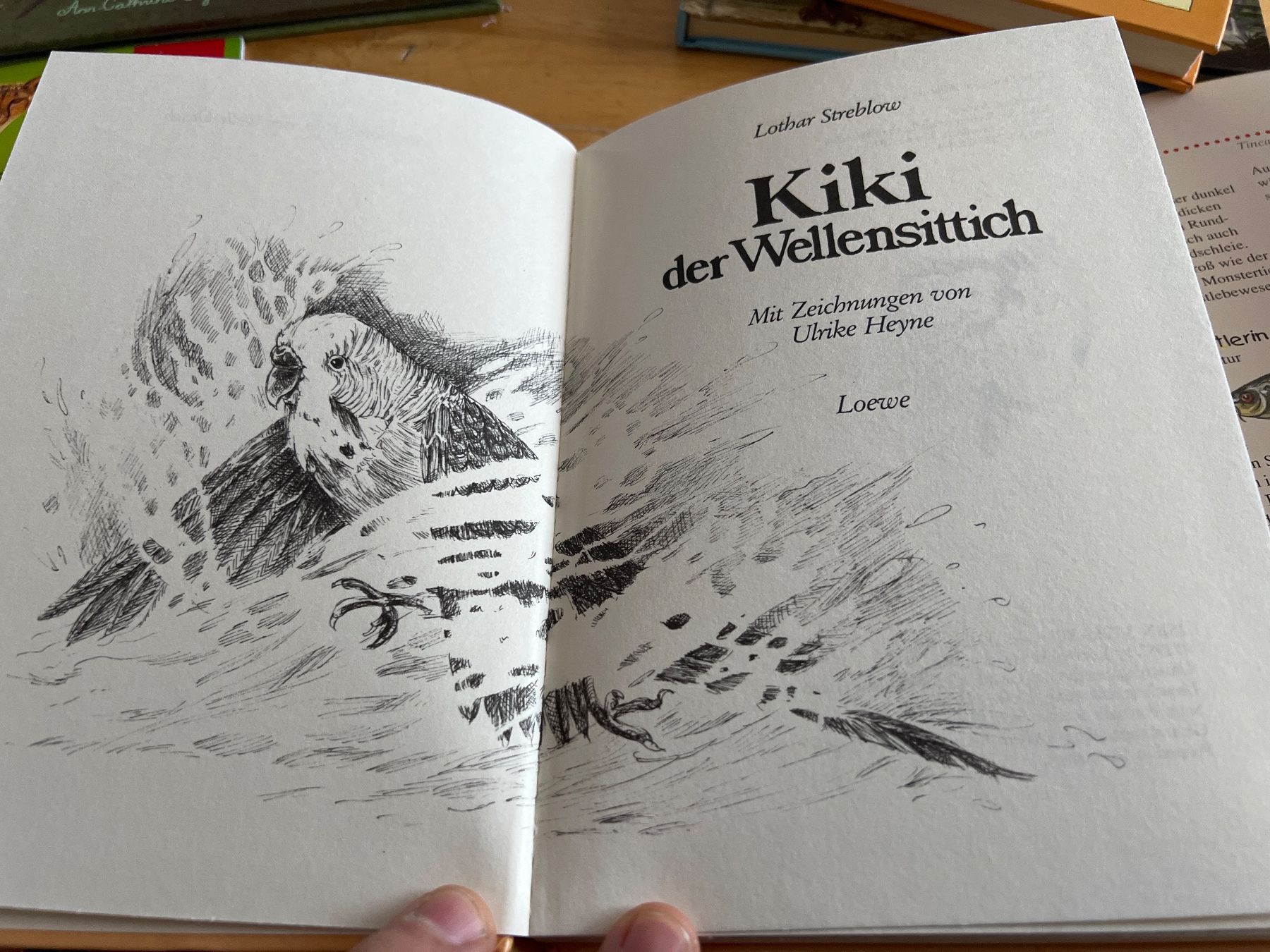 Libri: Loewe Tierbuch-Set: Maxi, Kiki, Anja – Usato da Wettingen venduto da Mbdc 5