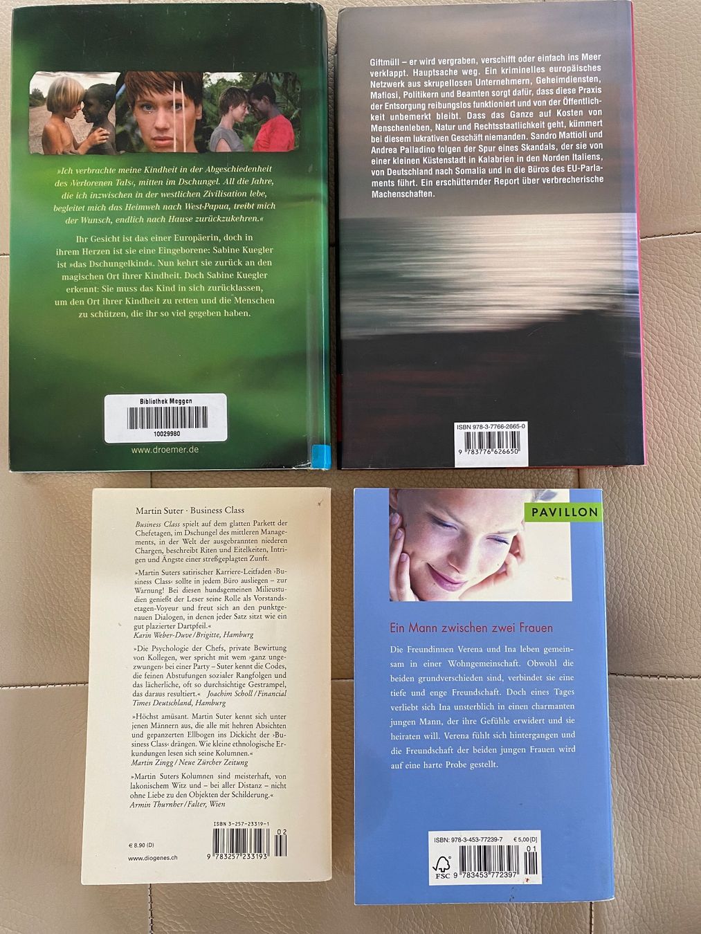 Livres: 4 gute Bücher – D'occasion à Meggen par 6003Luzern 1
