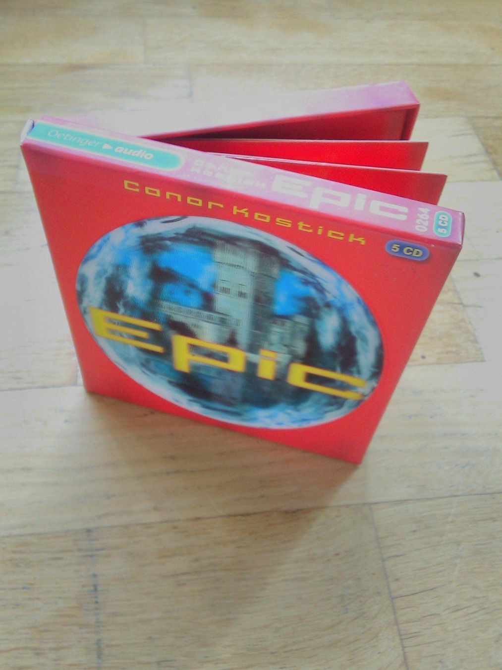 Audiolibri: Epic  (Conor Kostick)             5CD's – Usato da St.Galllen venduto da elkaphone 1