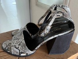 Mireia Playa Sandale, Schlangenhaut Optik, 38