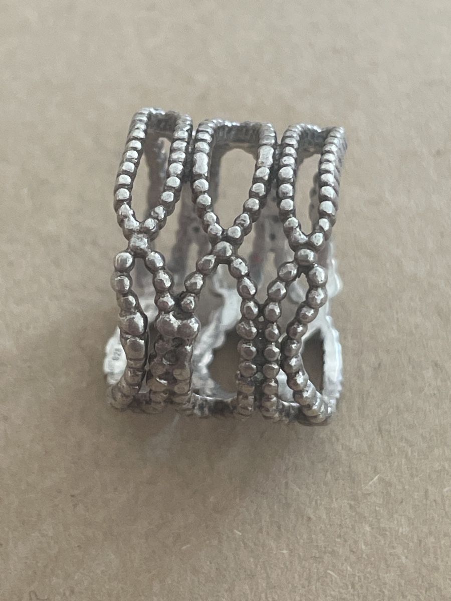 Anelli: Bague en argent  taille 53 – Usato da Montreux venduto da Pipo7878